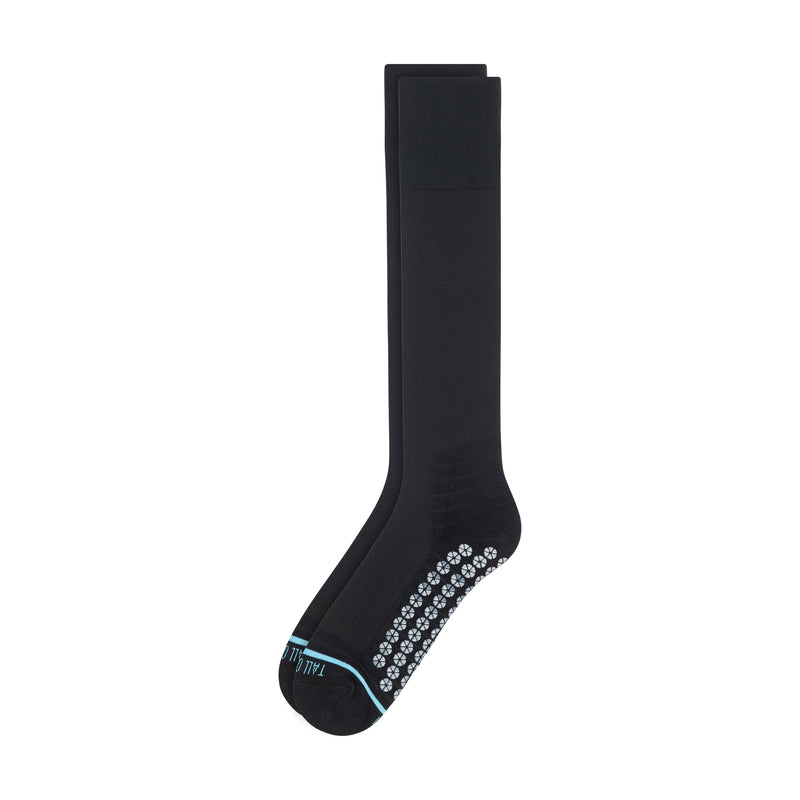 All Sport Performance Over the Calf Gripper Sock - Black