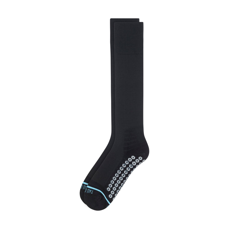 All Sport Performance Over the Calf Gripper Sock Kids - Black