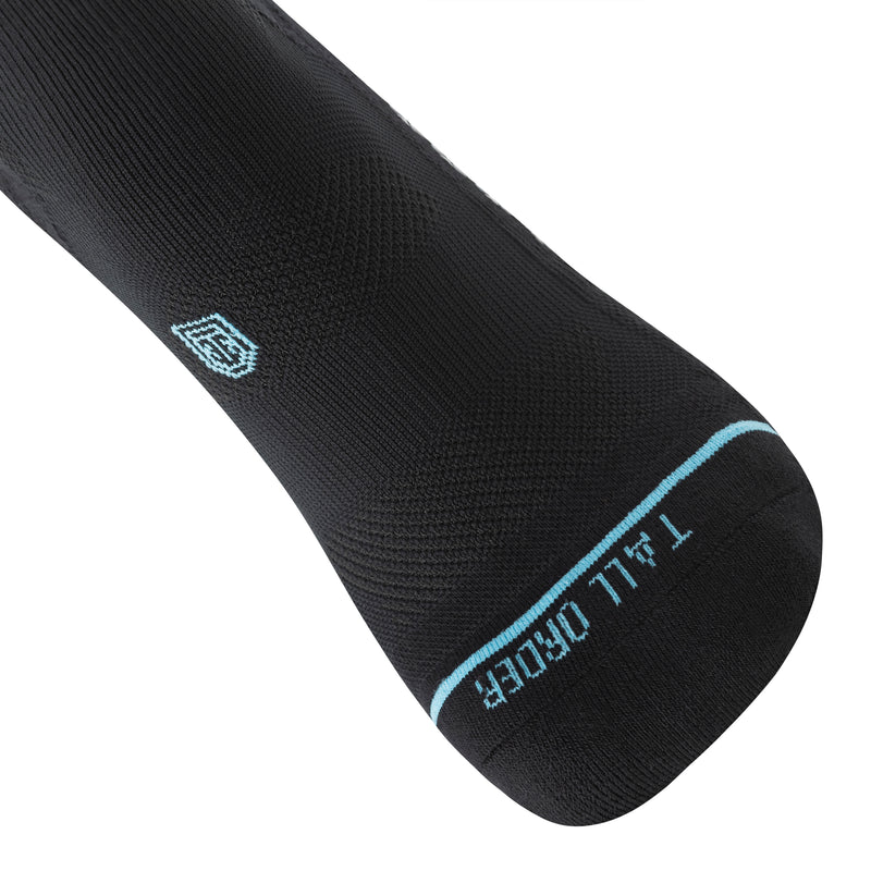 All Sport Performance Over the Calf Gripper Sock Kids - Black