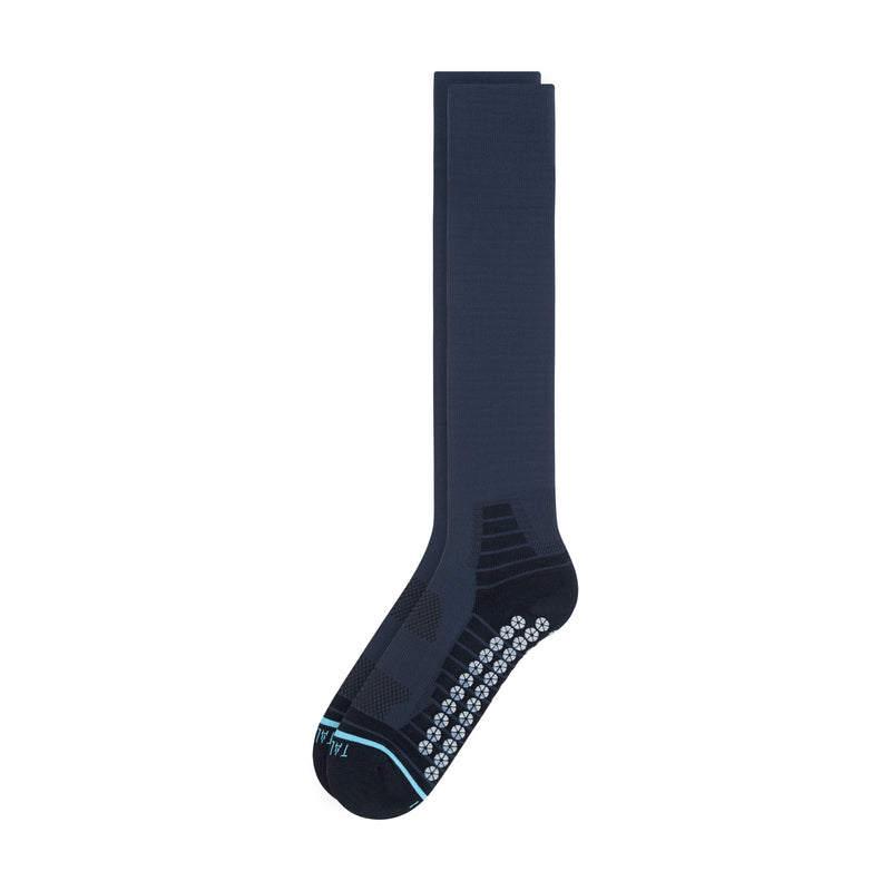 All Sport Performance Over the Calf Gripper Sock - Navy