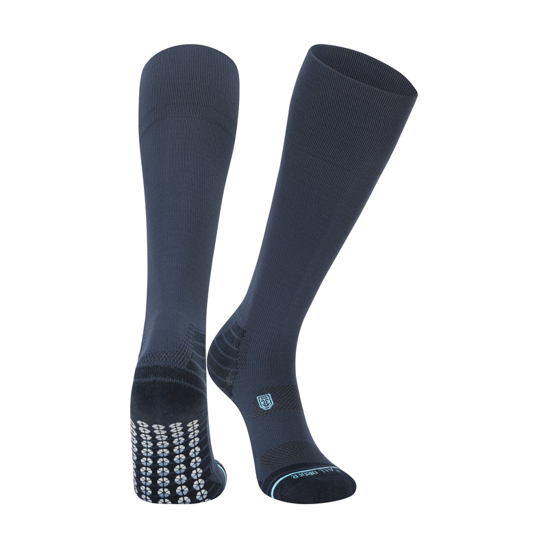 All Sport Performance Over the Calf Navy Gripper Sock