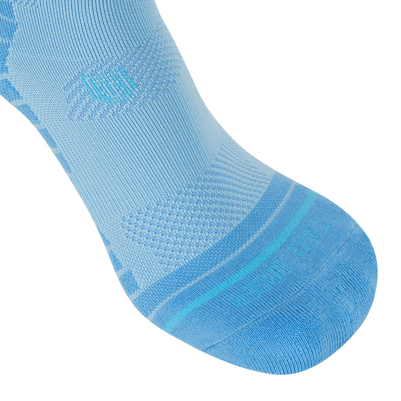 All Sport Performance Over the Calf Gripper Sock - Light Blue Pastel