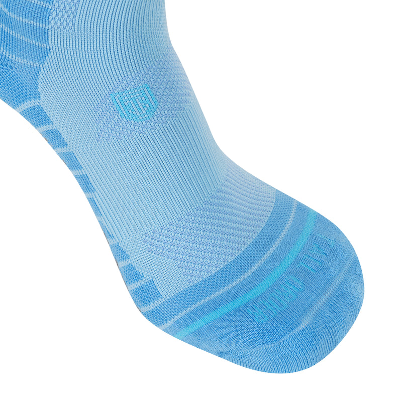 All Sport Performance Crew Length Gripper Sock - Light Blue Pastel