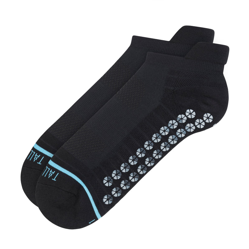 All Sport Performance Low Cut Black Gripper Sock