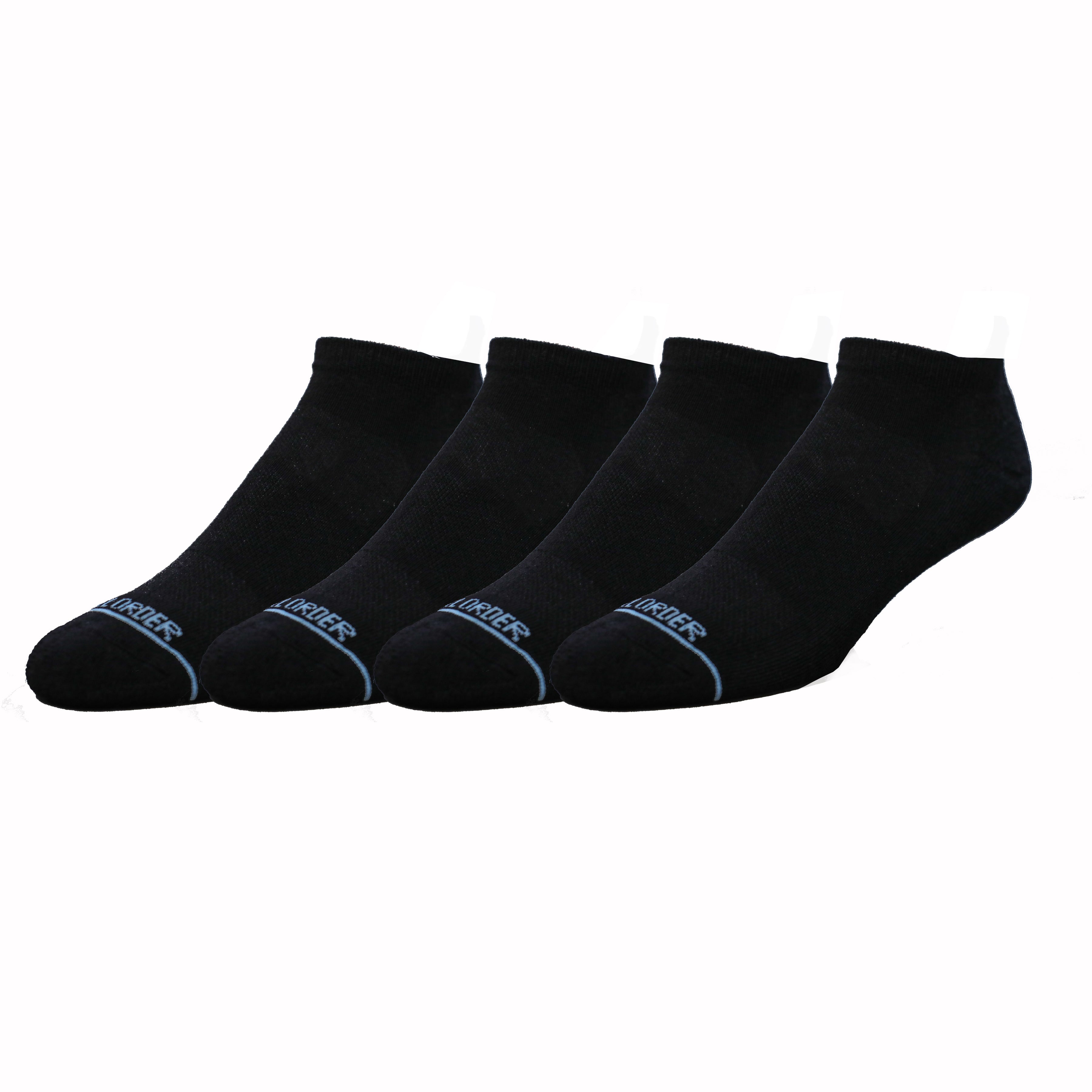 Black Ankle Socks Black LowCut Socks 2Pack Tall Order
