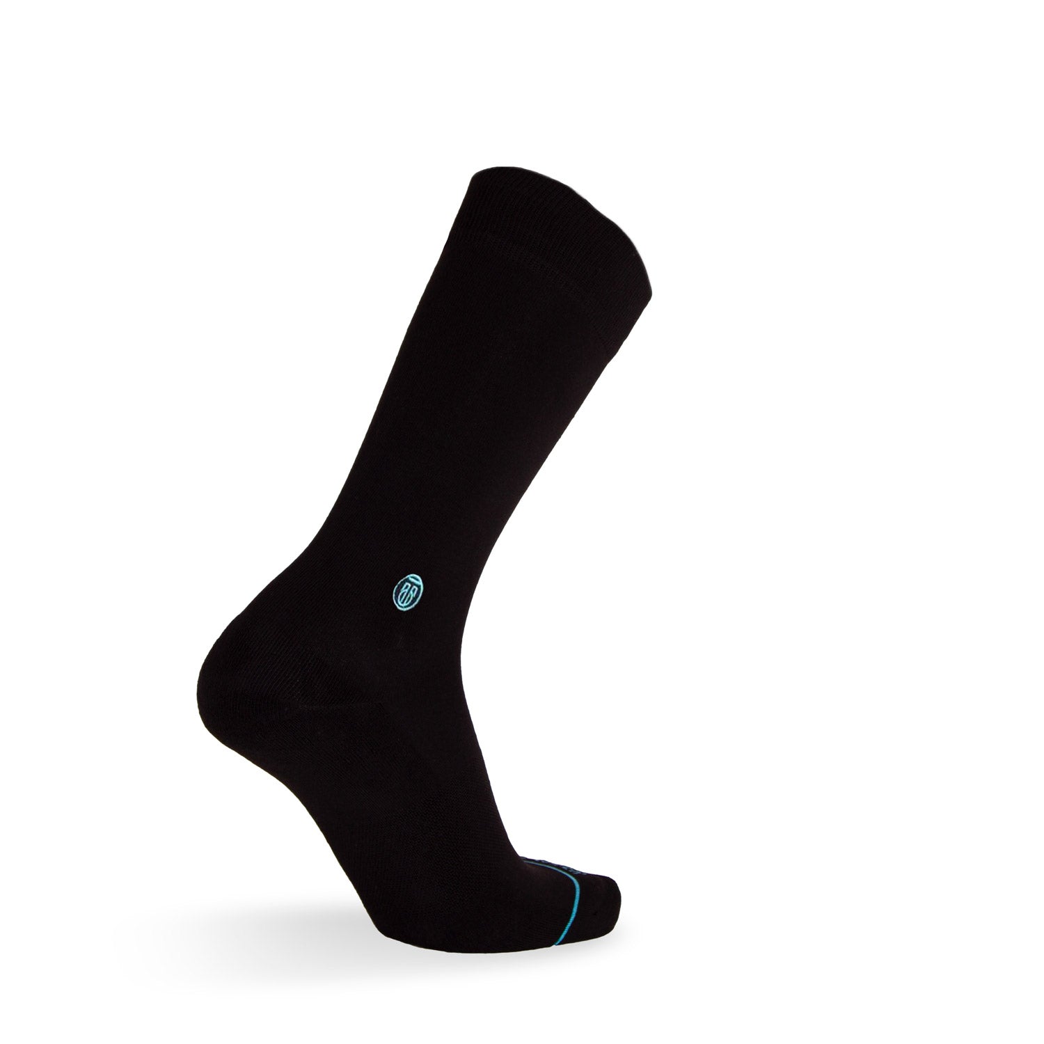 Solid Black Cushioned Dress Socks Sizes 920 Tall Order