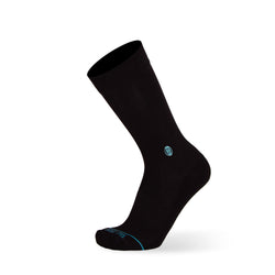 The Solid Black Socks by TallOrder (Size 16-20)