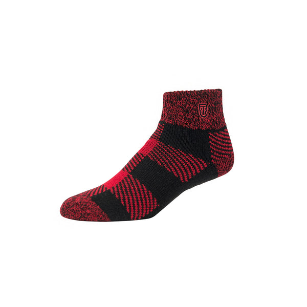 The Cabin Socks - Buffalo Plaid Slipper Socks
