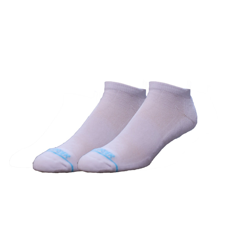 Solid White Two Pack - Extra Cushioned Ankle Socks
