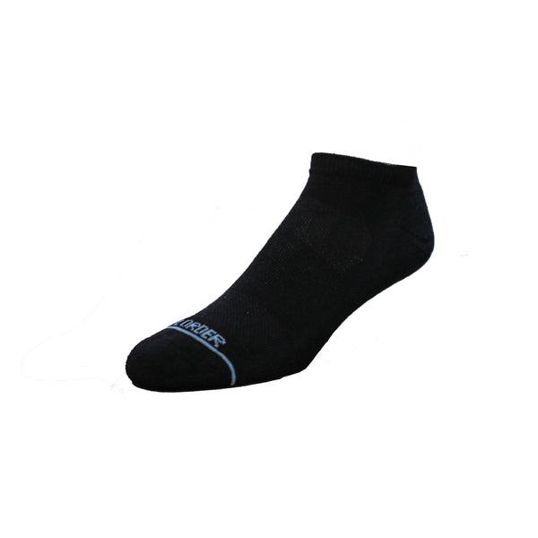 Black Ankle Socks | Black Low-Cut Socks | 2-Pack | Tall Order